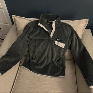 Patagonia Charcoal Fleece Pullover